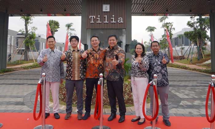 serah terima unit cluster tilia shila at sawangan